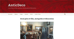 Desktop Screenshot of anticdeco.com