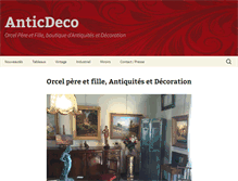 Tablet Screenshot of anticdeco.com